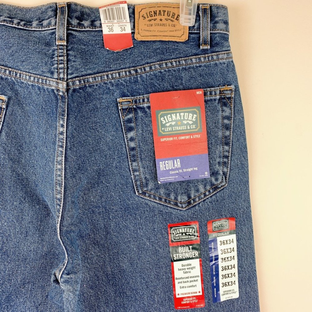 Signature By Levi Strauss & Co. Men’s Regular-Fit - Picture 2 of 3